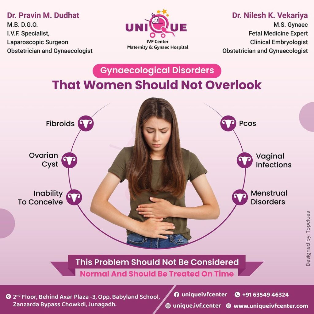 Expert consultation at the Fertility Center in Junagadh for gynaecological disorders and ICSI treatment in Junagadh to overcome infertility challenges. Discover comprehensive care and advanced services at the Best IVF Center in Junagadh.