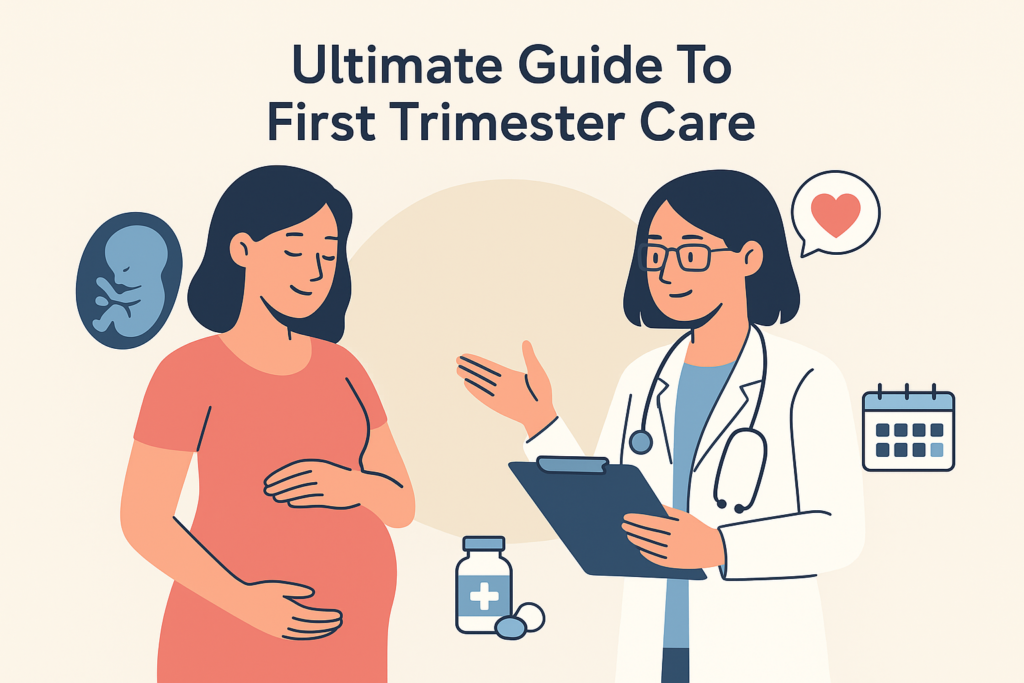 first trimester care, pregnancy first trimester guide, first trimester diet, early pregnancy tips, pregnancy care tips, first trimester symptoms, what to eat in first trimester, foods to avoid in pregnancy, first trimester tests, early pregnancy ultrasound, folic acid in pregnancy, first trimester nutrition, pregnancy do’s and don’ts, early pregnancy health, maternal care tips, gynaecologist check up first trimester, healthy pregnancy tips, first trimester precautions, pregnancy hydration tips, morning sickness remedies
